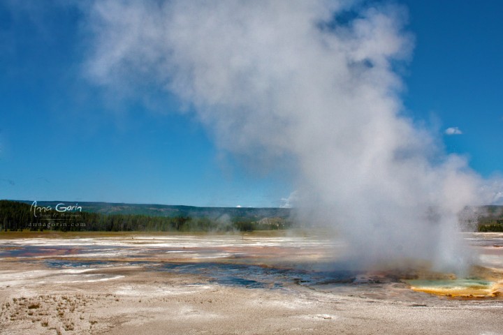 The World in HDR (part III, Yellowstone edition) | yellowstone river yellowstone national park wyoming sulphur sulfur old faithful lower falls landscapes HDR grand prismatic spring geyser geothermal fountain paint pots  | Anna Gorin Photography, Boise, Idaho