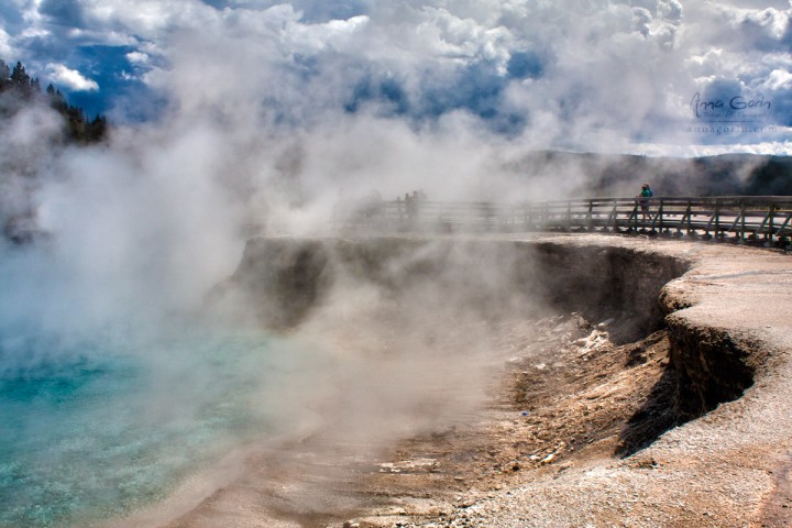 The World in HDR (part III, Yellowstone edition) | yellowstone river yellowstone national park wyoming sulphur sulfur old faithful lower falls landscapes HDR grand prismatic spring geyser geothermal fountain paint pots  | Anna Gorin Photography, Boise, Idaho