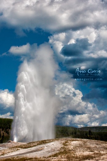 The World in HDR (part III, Yellowstone edition) | yellowstone river yellowstone national park wyoming sulphur sulfur old faithful lower falls landscapes HDR grand prismatic spring geyser geothermal fountain paint pots  | Anna Gorin Photography, Boise, Idaho