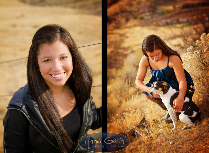 Boise Idaho senior portrait photography from freelance artist An