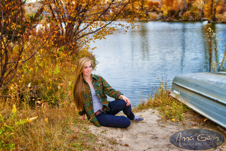 Boise Idaho senior portrait photography from freelance artist An