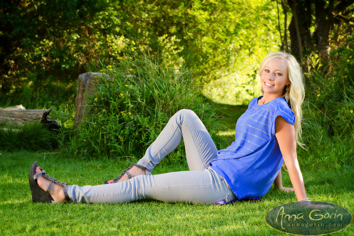 Boise Idaho senior portrait photography from freelance artist An