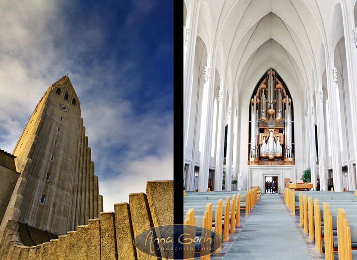 Iceland: Reykjavik | travel sunrise sun voyager solfar reykjavik landscapes iceland hallgrímskirkja europe blue lagoon  | Anna Gorin Photography, Boise, Idaho