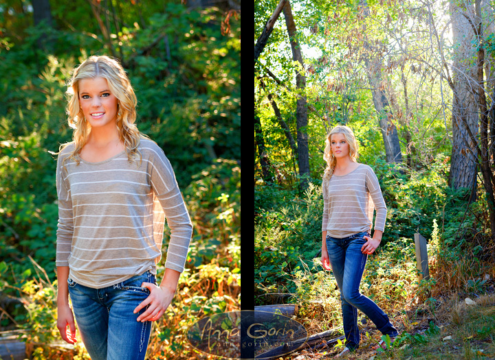 Boise Idaho senior portrait photography from freelance artist An