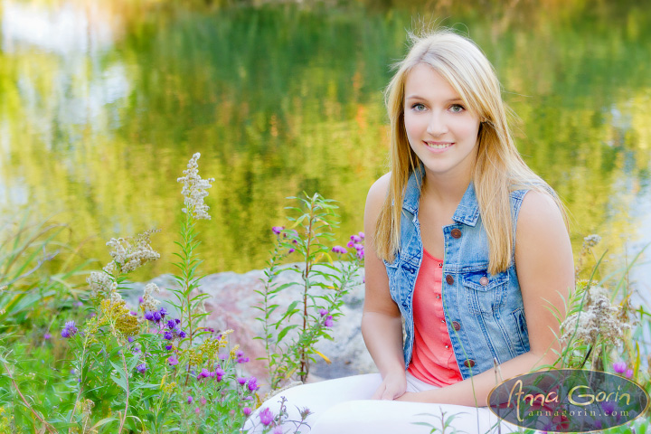 Boise Idaho senior portrait photography from freelance artist An