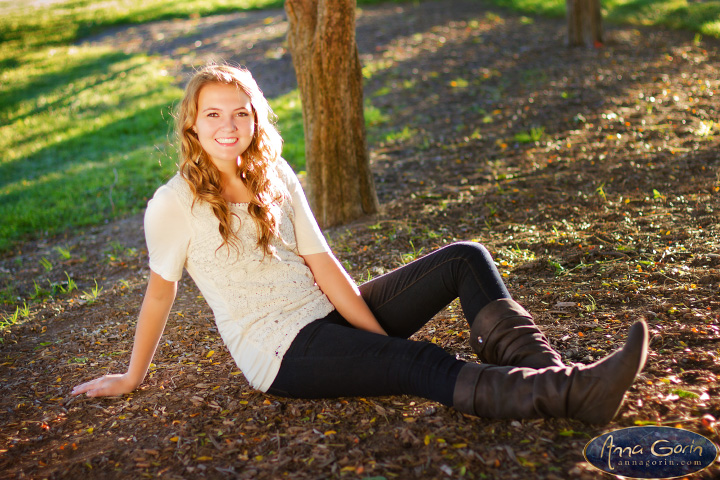 Boise Idaho senior portrait photography from freelance artist An