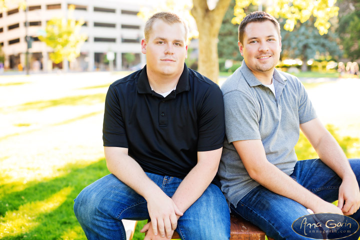 Couples: Tyler & Nick | romance portraits love idaho Engagements Engagement Photos Engagement Photography downtown boise couples Boise Engagement Photos Boise Engagement Photography  | Anna Gorin Photography, Boise, Idaho