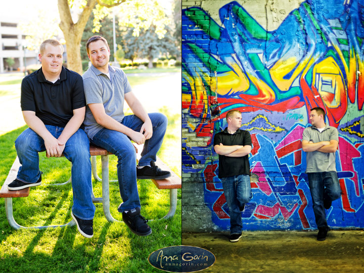 Couples: Tyler & Nick | romance portraits love idaho Engagements Engagement Photos Engagement Photography downtown boise couples Boise Engagement Photos Boise Engagement Photography  | Anna Gorin Photography, Boise, Idaho