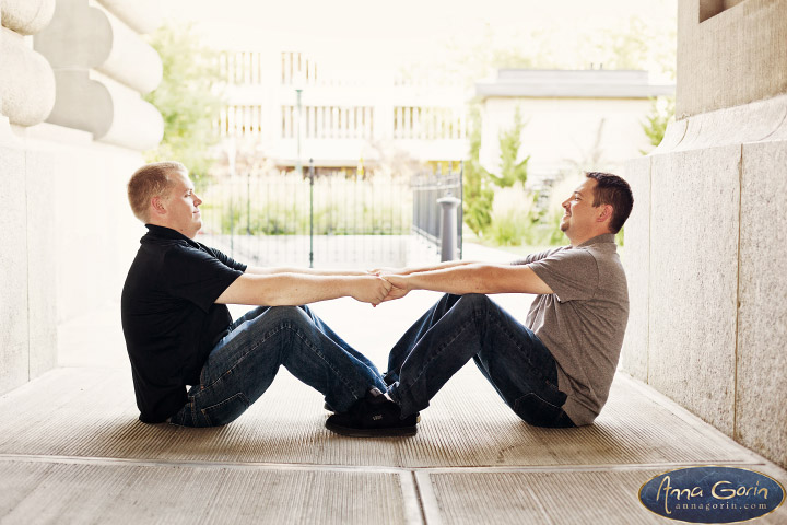 Couples: Tyler & Nick | romance portraits love idaho Engagements Engagement Photos Engagement Photography downtown boise couples Boise Engagement Photos Boise Engagement Photography  | Anna Gorin Photography, Boise, Idaho