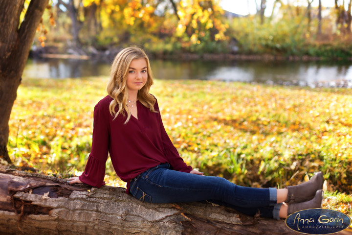 Seniors: Ella | seniors 2017 seniors Senior Portraits Boise Senior Portraits Senior Portrait Senior Pictures Boise Senior Photos portraits photoshoots outdoor portraits female portraits eagle Boise Senior Pictures Boise Senior Photos Boise Senior Photography Boise Senior Photographer boise river autumn  | Anna Gorin Photography, Boise, Idaho