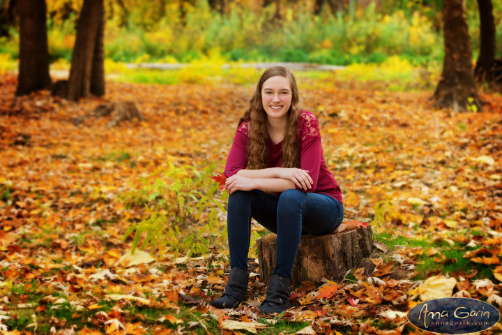 Seniors: Sarah | seniors 2017 seniors Senior Portraits Boise Senior Portraits Senior Portrait Senior Pictures Boise Senior Photos portraits photoshoots outdoor portraits female portraits eagle Boise Senior Pictures Boise Senior Photos Boise Senior Photography Boise Senior Photographer boise river autumn  | Anna Gorin Photography, Boise, Idaho