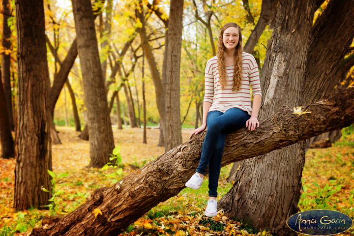 Seniors: Sarah | seniors 2017 seniors Senior Portraits Boise Senior Portraits Senior Portrait Senior Pictures Boise Senior Photos portraits photoshoots outdoor portraits female portraits eagle Boise Senior Pictures Boise Senior Photos Boise Senior Photography Boise Senior Photographer boise river autumn  | Anna Gorin Photography, Boise, Idaho