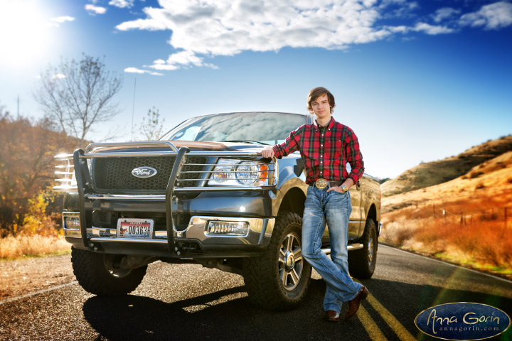 Seniors: Jesse | Shaw Mountain Road seniors 2017 seniors Senior Portraits Boise Senior Portraits Senior Portrait Senior Pictures Boise Senior Photos portraits photoshoots outdoor portraits musicians military reserve park male portrait fall Cottonwood Creek Boise Senior Pictures Boise Senior Photos Boise Senior Photography Boise Senior Photographer autumn  | Anna Gorin Photography, Boise, Idaho