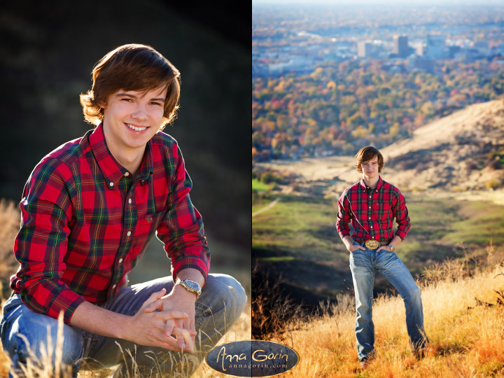 Seniors: Jesse | Shaw Mountain Road seniors 2017 seniors Senior Portraits Boise Senior Portraits Senior Portrait Senior Pictures Boise Senior Photos portraits photoshoots outdoor portraits musicians military reserve park male portrait fall Cottonwood Creek Boise Senior Pictures Boise Senior Photos Boise Senior Photography Boise Senior Photographer autumn  | Anna Gorin Photography, Boise, Idaho