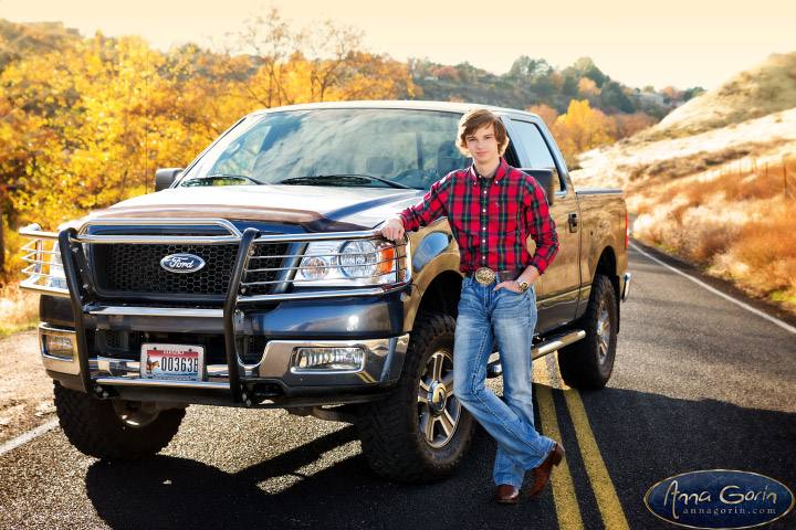 Seniors: Jesse | Shaw Mountain Road seniors 2017 seniors Senior Portraits Boise Senior Portraits Senior Portrait Senior Pictures Boise Senior Photos portraits photoshoots outdoor portraits musicians military reserve park male portrait fall Cottonwood Creek Boise Senior Pictures Boise Senior Photos Boise Senior Photography Boise Senior Photographer autumn  | Anna Gorin Photography, Boise, Idaho