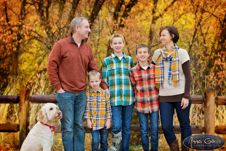 The Jackson family | portrait photoshoots photography outdoor portraits military reserve park Family Photos Family Photographer Boise Family Photographer families fall Cottonwood Creek Boise Family Photos Boise Family Photography Boise Family Photographer autumn  | Anna Gorin Photography, Boise, Idaho