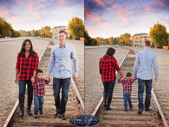 The Brophy family | portraits photoshoots outdoor portraits kids Family Photos Family Photography Family Photographer Boise Family Photographer Family children boise train depot Boise Family Photos Boise Family Photography Boise Family Photographers Boise Family Photographer boise depot  | Anna Gorin Photography, Boise, Idaho