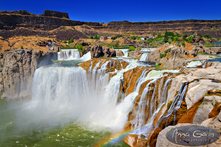 Shoshone Falls, Niagara of the West :: HDR :: Anna Gorin Photography