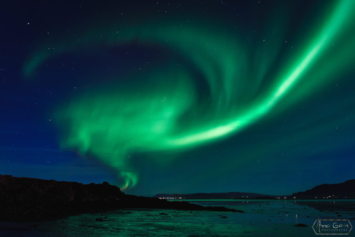 Aurora borealis, Iceland