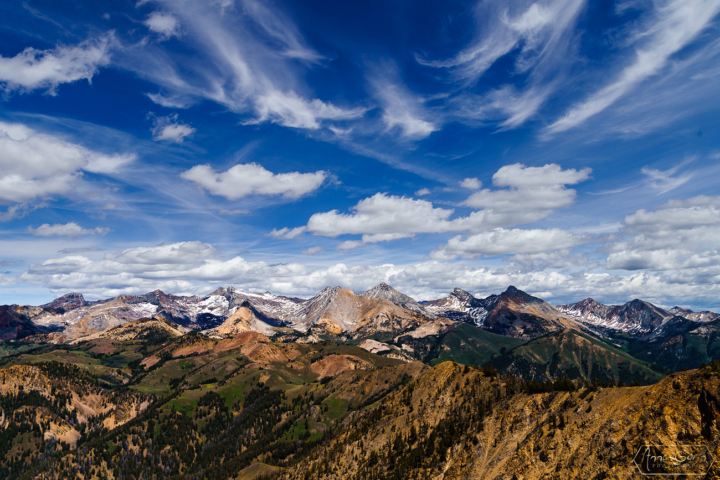 Johnstone Peak summit, Pioneer Mountains, Idaho