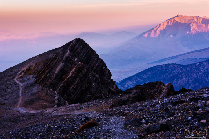 Mount Borah trail, Lost River Range, Idaho
