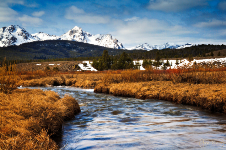 Stanley Lake Creek, Sawtooth Mountains, Idaho