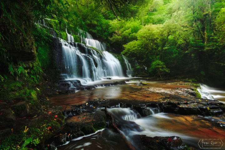 Purakaunui Falls, Catlins, New Zealand