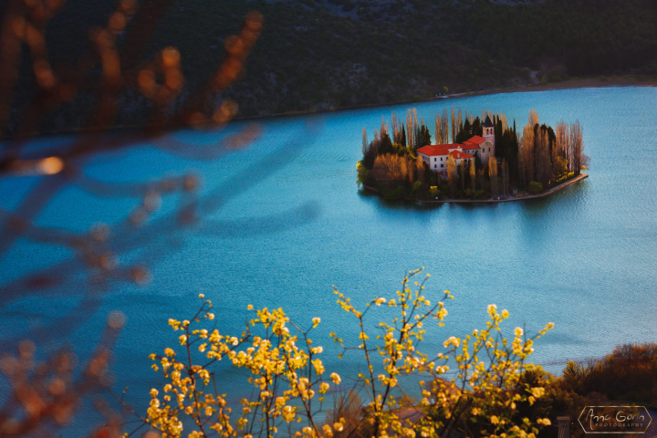Visovac Monastery, Krka National Park, Croatia