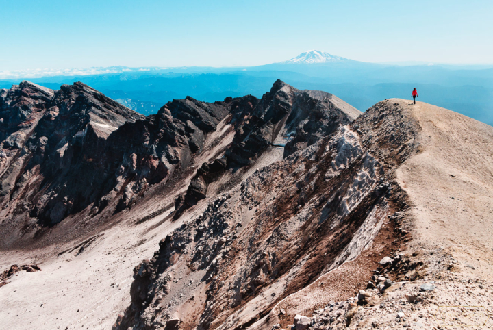 Mount St Helens summit, Washington