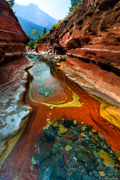 Red Rock Canyon, Waterton Lakes National Park, Canada